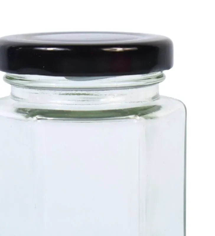 Frasco de vidrio BH Cristalería CR4C1 – 100 ml con tapa negra