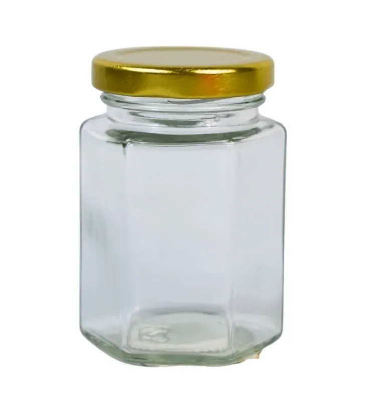 Frasco de vidrio BH Cristalería CRC40 – 100 ml con tapa dorada