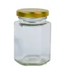 Frasco de vidrio BH Cristalería CRC40 – 100 ml con tapa dorada