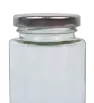 Frasco de vidrio BH Cristalería CR4C5 – 100 ml con tapa plateada