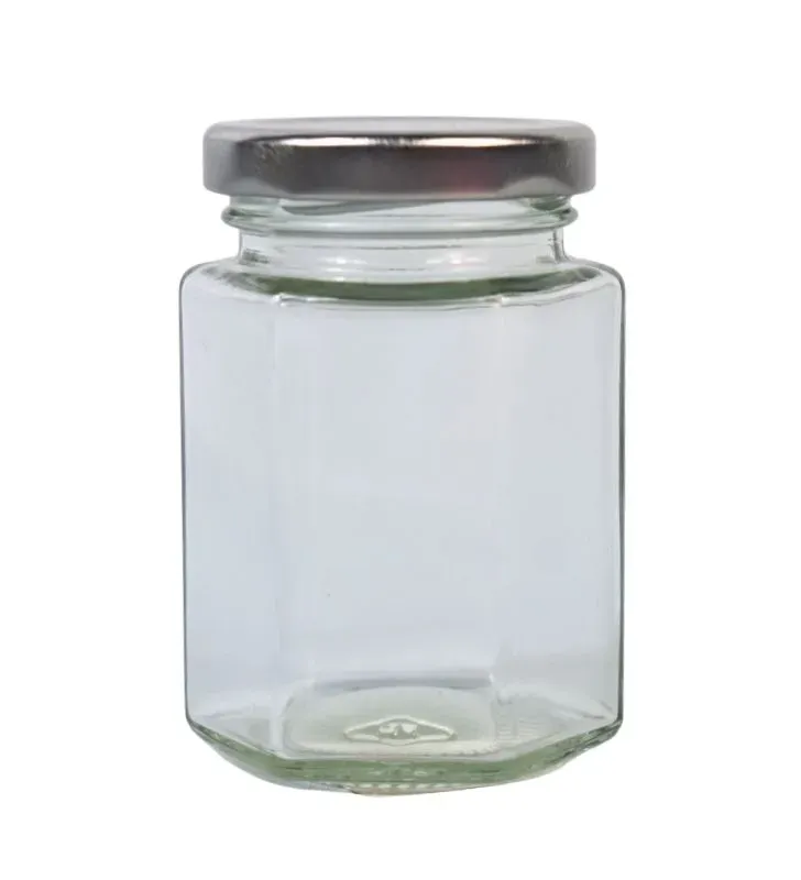 Frasco de vidrio BH Cristalería CR4C5 – 100 ml con tapa plateada