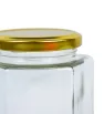 Frasco de Vidrio 500 ml con Tapa Dorada – BH Cristalería y Regalos