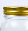 Frasco de Vidrio 500 ml con Tapa Dorada – BH Cristalería y Regalos