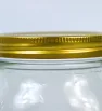 Frasco de Vidrio 1000 ml con Tapa Dorada – BH Cristalería y Regalos