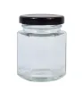 Frasco de Vidrio 85 ml con Tapa Negra Trans – BH Cristalería y Regalos