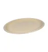 Plato Ovalado Tavola 13.5″ Beige – Melamina Modelo 80722