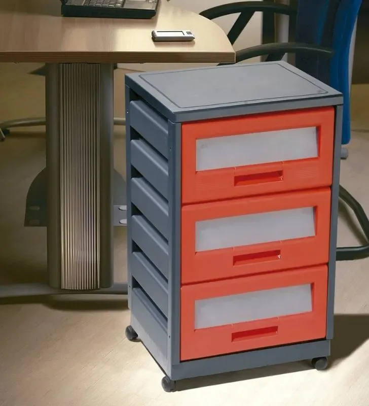 Mueble organizador PIAVE3 Italhome – 3 cajones
