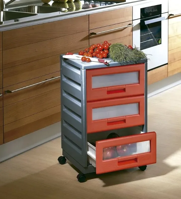 Mueble organizador PIAVE3 Italhome – 3 cajones