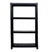 Rack de almacenaje pesado italhome 4 niveles negro
