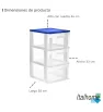 Cajonera FOX3 Italhome – 3 cajones con ruedas