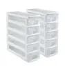 Mini Organizador 8105BL Italhome – 5 cajones con divisores