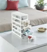Mini Organizador 8105BL Italhome – 5 cajones con divisores