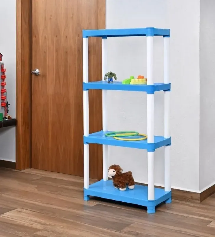 Rack Chico 4 Niveles Italhome – Organizador compacto en colores vivos