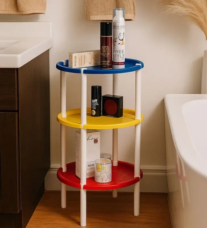 Estante Redondo Ring 3 Italhome – Organizador de 3 niveles