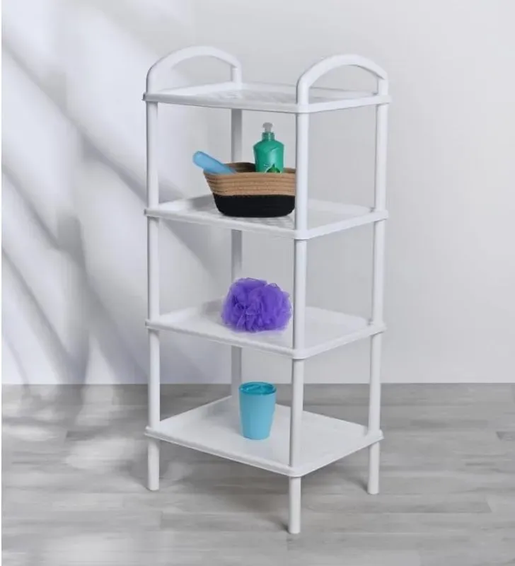 Estante Rectangular SCALP 4 CF Italhome – Organizador de 4 niveles