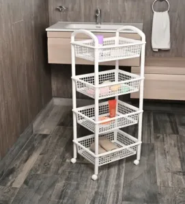 Carrito BLOB 4 con 4 cestas de Italhome – Organizador con ruedas
