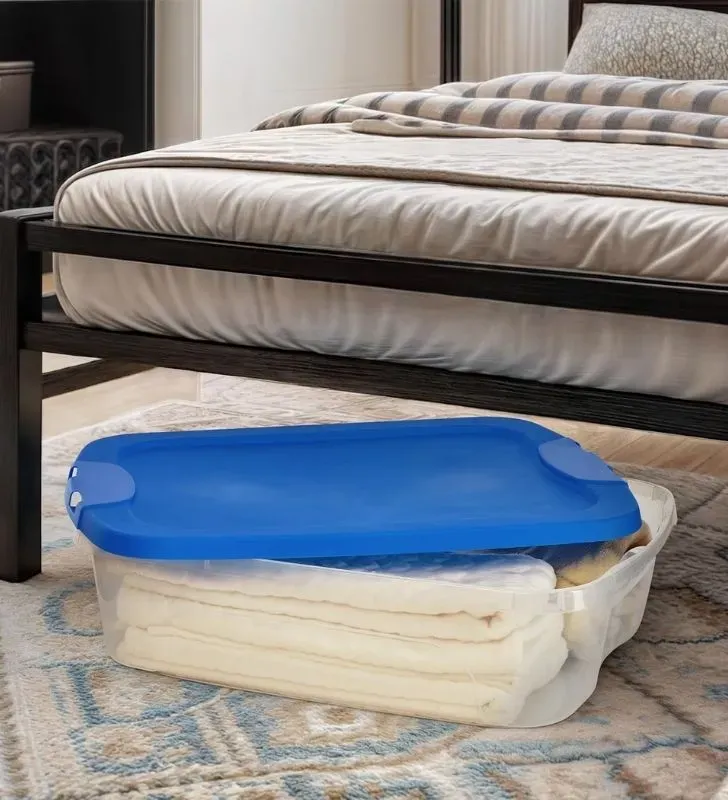 Caja Bajo Cama Italhome 8118 con Tapa – Almacenaje discreto