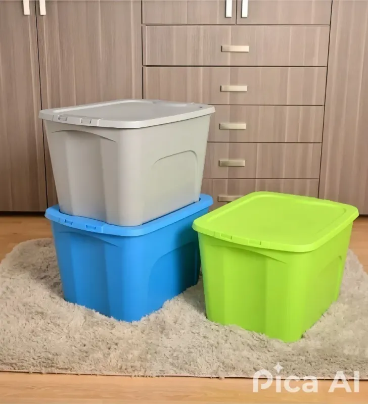 Caja Box Colores Italhome – Azul, Gris y Verde