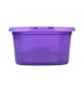 Caja Zapatera Italhome 8209 Morada con Tapa