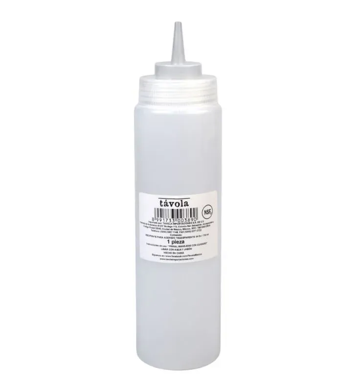 Recipiente para Aderezo Tavola 94726 – 24 oz Transparente