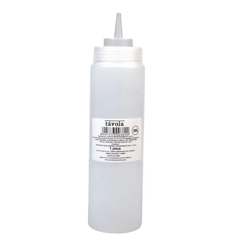 Recipiente para Aderezo Tavola 94726 – 24 oz Transparente