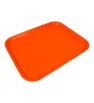 Charola Naranja de Plástico 35 x 45 cm Tavola 79466 – Duradera y Apilable