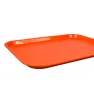 Charola Naranja de Plástico 35 x 45 cm Tavola 79466 – Duradera y Apilable