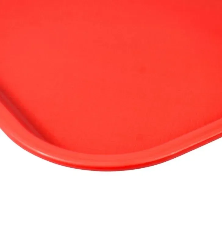 Charola Roja de Plástico 35 x 45 cm Tavola 79467 – Duradera y Apilable