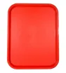 Charola Roja de Plástico 35 x 45 cm Tavola 79467 – Duradera y Apilable