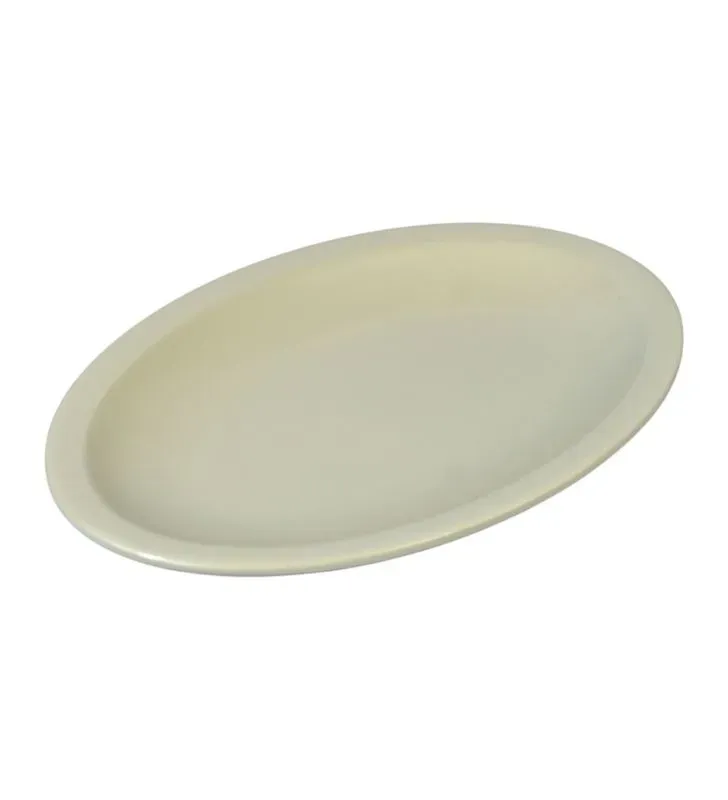 Plato Ovalado Tavola 9″ Beige – Melamina Modelo 80724 / TAV9807