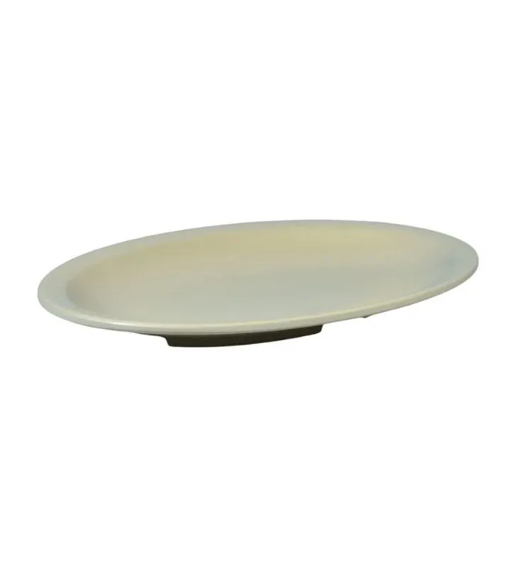 Plato Ovalado Tavola 9″ Beige – Melamina Modelo 80724 / TAV9807