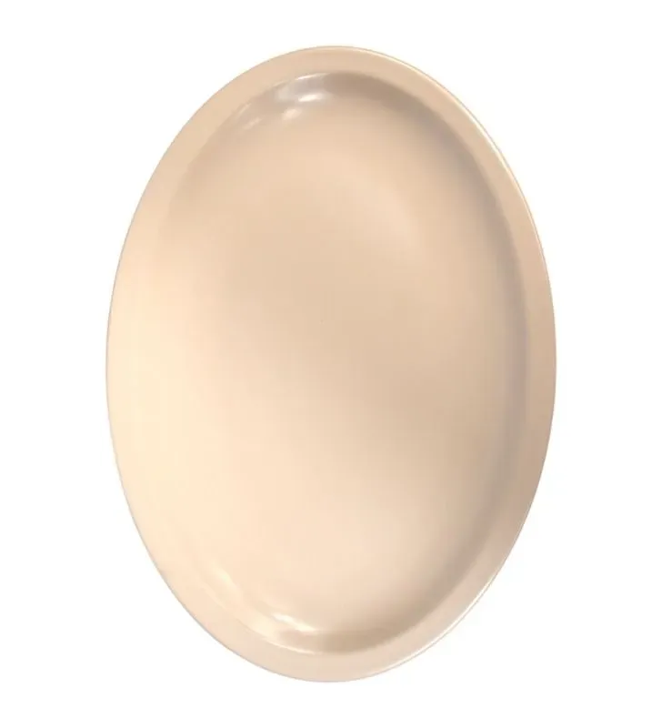 Plato Ovalado Tavola 11.5" Beige – Melamina 29×20 cm Modelo 80723