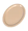 Plato Ovalado Tavola 11.5" Beige – Melamina 29×20 cm Modelo 80723