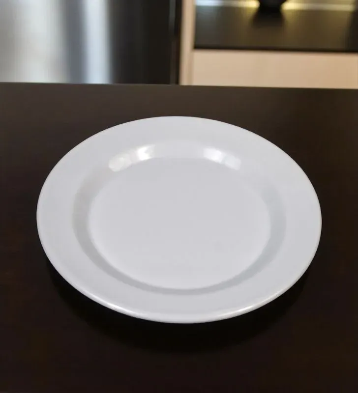 Plato Trinche Tavola Horeca 8″ Blanco — Melamina 20 cm Modelo 80747