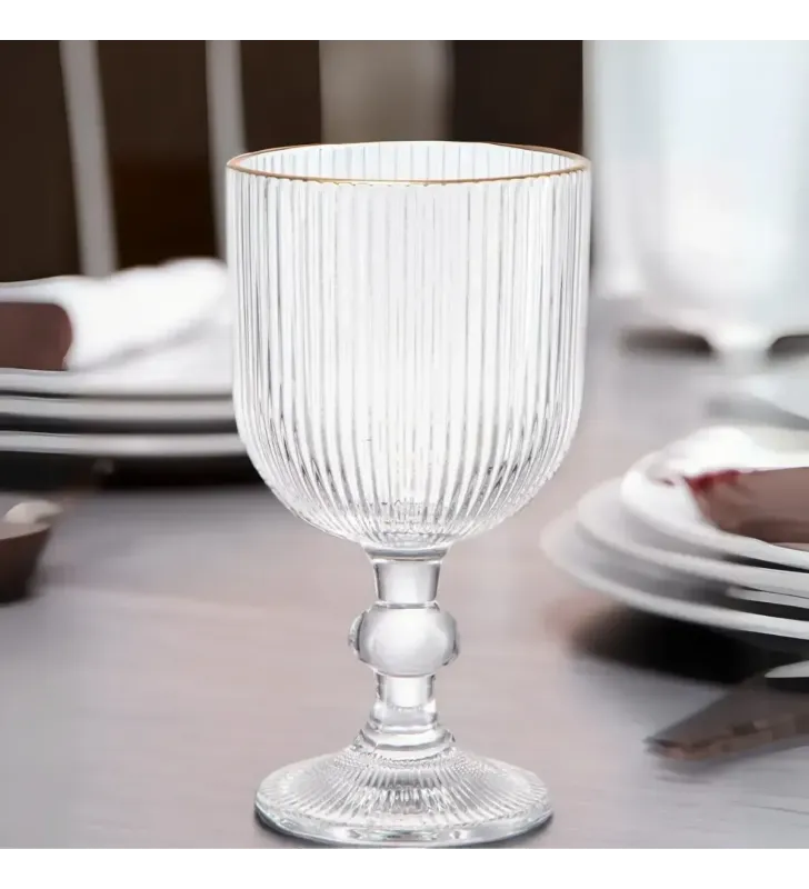 Copa Agua Venecia Vittori 1573 | Vidrio Labrado Elegante