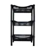 Frutero Rectangular Calado Negro – Plastymet | Organización eficiente en tu cocina