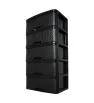 Cajonera Rattan Jumbo 4 Niveles – Plastymet | Organización eficiente y elegante