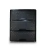 Cajonera Rattan Jumbo 3 Niveles – Plastymet | Organización eficiente y elegante