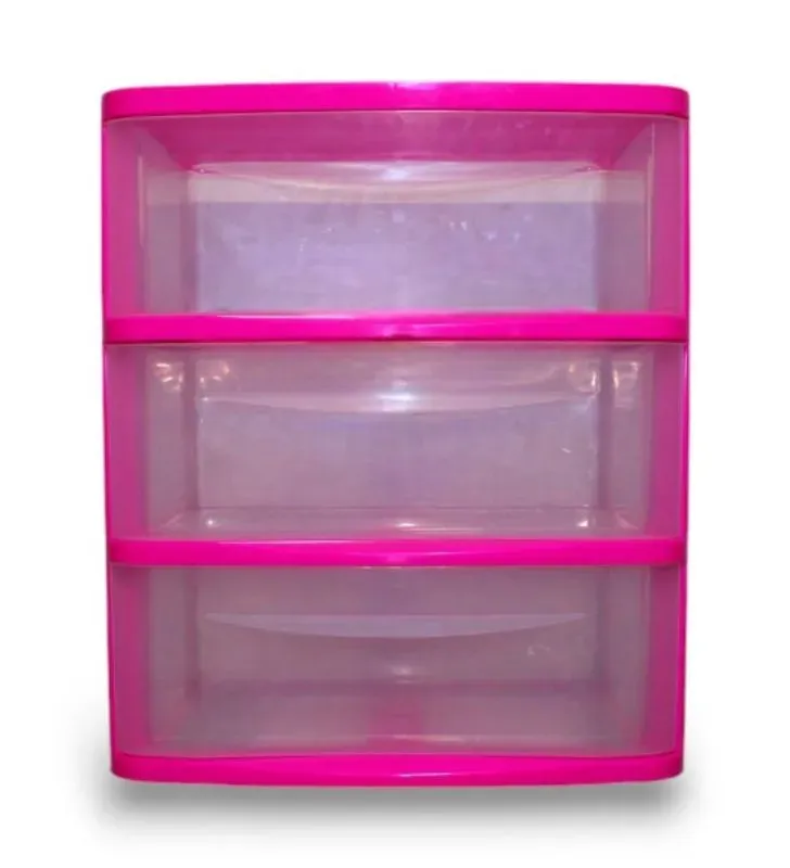 Cajonera PlastyMet Jumbo 3 Niveles – Colores Clarificados