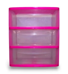 Cajonera PlastyMet Jumbo 3 Niveles – Colores Clarificados