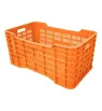 Caja Gigante Calada Naranja Europlast – Almacenamiento Resistente