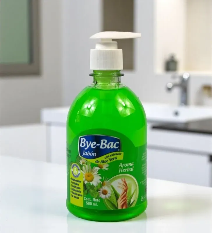 Bye-Bac Ardeli Jabón de Manos 500 ml – Fragancia Herbal