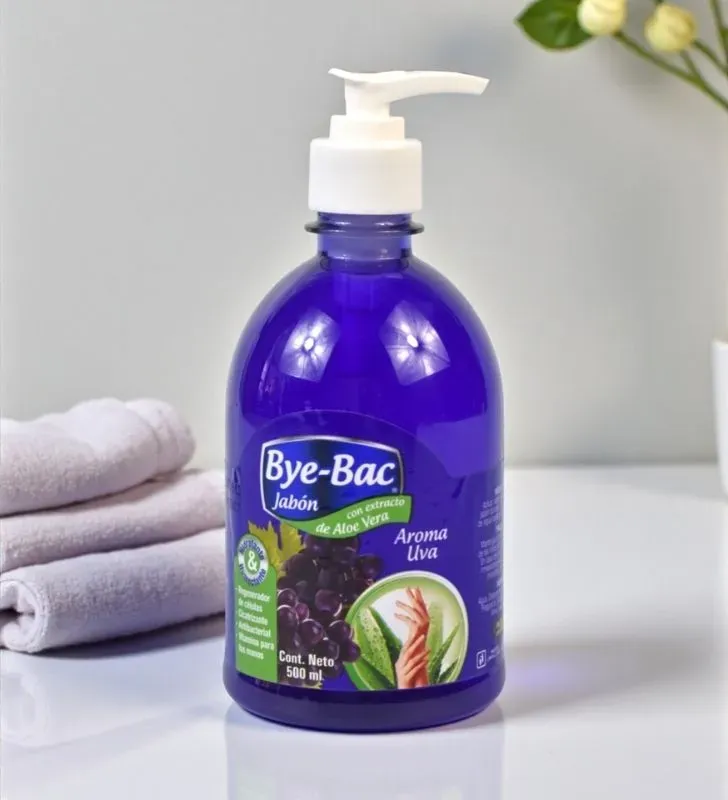 Bye-Bac Ardeli Jabón de Manos 500 ml – Fragancia Uva