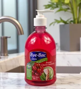 Jabón para Manos Bye-Bac Cherry 500 ml Ardeli JBBC500