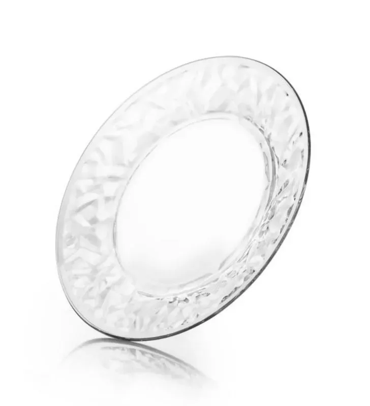Plato Extendido Alaska Crisa M5930 – 27 cm de vidrio
