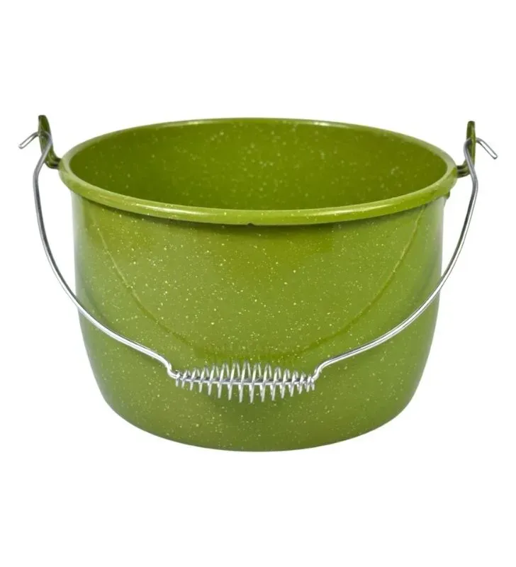 Olla No. 24 Verde Jaspeado sin Tapa – Prodesa