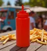 Botella Dispensadora 16 oz Plástico Rojo | Travessa