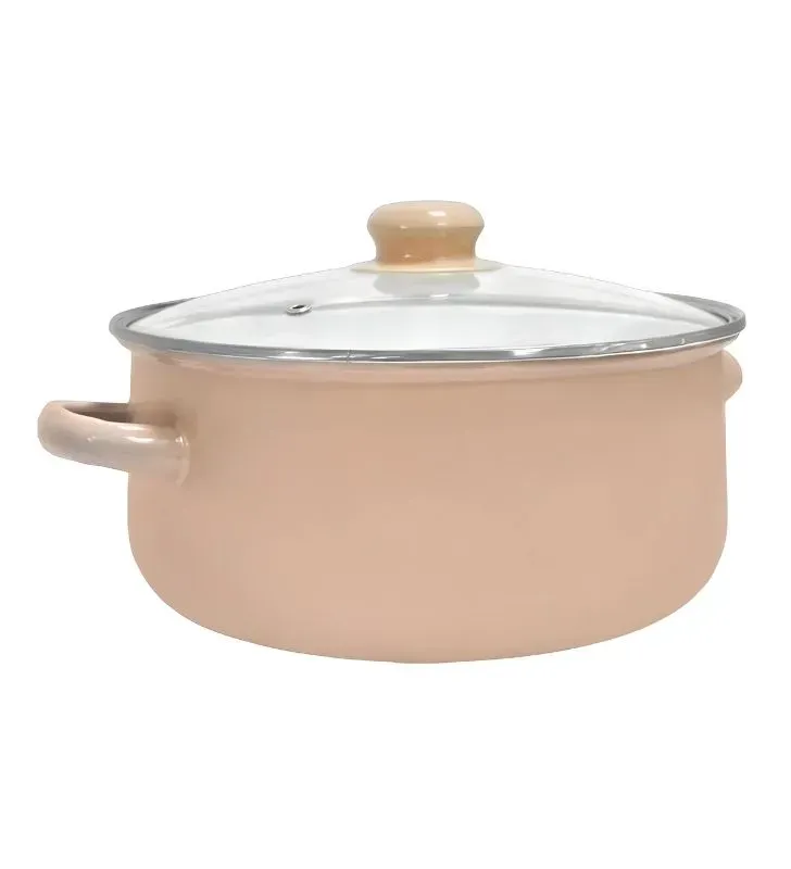 Set de 5 Ollas de Peltre Pastel – Colores Suaves | Travessa