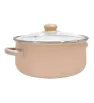 Set de 5 Ollas de Peltre Pastel – Colores Suaves | Travessa