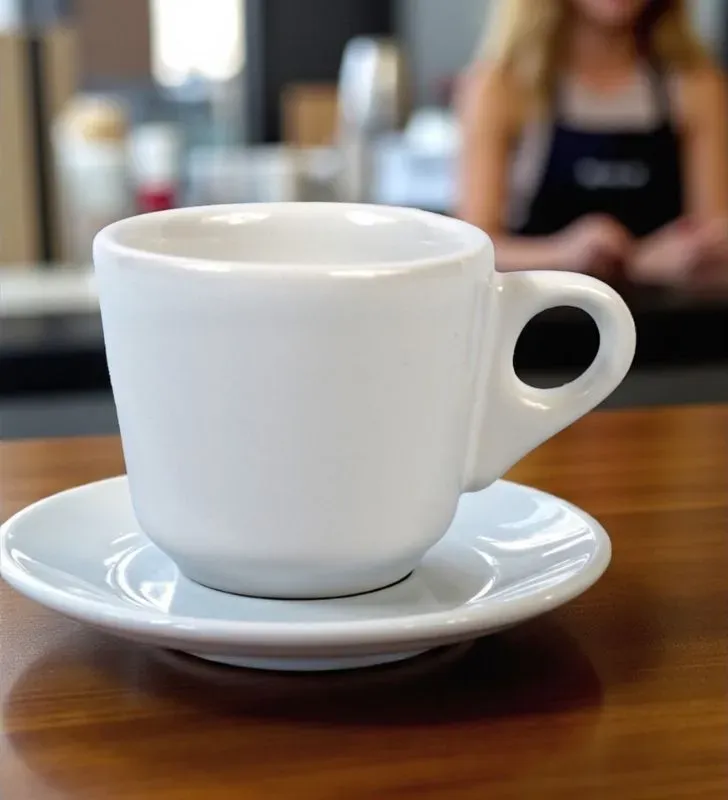Taza Moka Polar Blanco – Ánfora